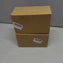 2 x Protective Case for LABUBU, Plastic Clear Display Box with Key Chain for Dolls, Protective Cover for Plush Toy, Transparent PVC Bag for Storage (No Doll, 17cm)