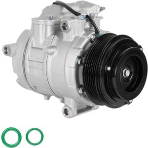 New AC Air Condition Compressor with Clutch for Ford Explorer 2011-2015 3.5L (Naturally Aspirated Only, not fit Turbocharged), for Ford Police Interceptor Utility 2013-2015 3.7L, for 9777C, 98332