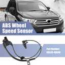 X AUTOHAUX ABS Wheel Speed Sensor Rear Right 89545-48040 Replacement for Toyota Highlander 2008-2014