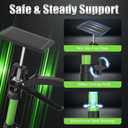 KILOUPOLE Cabinet Jack Support Pole, 45.3-114.2 Inches Steel Telescopic Quick Support Rod, Third Hand Tool Support System, Drywall Jack, Cargo Bars, 132 LB Capacity, 2-Pack