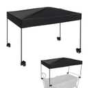 Universal model Wagon Canopy Cover Garden Push Awning Portable Outdoor Stroller Accessories Awning for Garden Wagon,Shopping,Camping (Suitable for Folded,Gathering Folded Wagon)19.7*27.2 inches