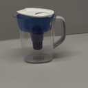 PUR 7-Cup Water Filter Pitcher, Cleaner, Great-Tasting Water, Dishwasher Safe, Powerful, Faster Filtration, LockFit Cap Design - White