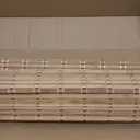 LazBlinds Cordless Bamboo Roman Shades, Light Filtering Window Treatment, Roll Up Bamboo Blinds for Windows, 27'' W x 60'' H