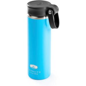 GSI Outdoors - Microlite Water Bottle, Vacuum Insulated Stainless Steel, Twist Lid (16.9 Ounces, Bonnie Blue)