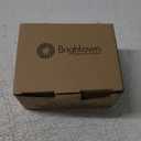 Brightown Solar String Lights Outdoor Waterproof, 9.8Ft 120 LED Christmas Tree Lights with 8 Modes, Solar Christmas Lights Outdoor for Yard, Fence, Balcony, Party, Christmas Decor (Warm White)