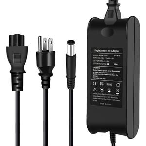 90W Laptop Charger Compatible with Dell Inspiron 17r N7110 N7010 5720 15 N5010 N5030 N5040 N5050 15 15R 5537 15 M5010 M5030 1440 1520 1521 1720 1750 3537 7537 7548 7737 Power Supply Cord