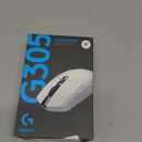 Logitech G305 LIGHTSPEED Wireless Gaming Mouse, Hero 12K Sensor, 12,000 DPI, Lightweight, 6 Programmable Buttons, 250h Battery Life, On-Board Memory, PC/Mac - White
