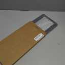 2 Pack License Plate Frames for Women, Sparkly Rhinestone Diamond Car Accessories with Glitter Crystal Caps (Black (2PCS)