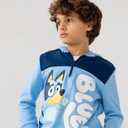 Bluey Bingo Fleece Half Zip Hoodie Toddler to Big Kid