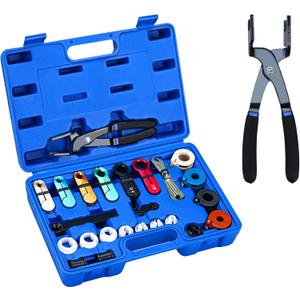 Handor Master Quick Disconnect Tool Kit with Fuel and AC Disconnect Pliers Fuel Line Disconnect Tool Set AC Line Removal Tool Fuel Line Disconnect Tool