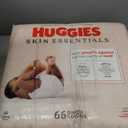 Huggies Size 1 Diapers, Skin Essentials Baby Diapers, Size 1 (8-14 lbs), 198 Count (3 Packs of 66)