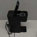 Mini Hot and Iced Coffee Maker Single Serve, for K Cup and Ground, 6 to 14 Oz Brew Sizes, with Recipe Book, for Home, Travel, RV, Office and Dorm, Classic Black (2.0 Version)