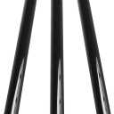 Pack of 3 Vacuum Cleaner 1-1/4" Extension Wands, Vacuum Cleaner Accessories, 32mm Vacuum Hose Plastic Wand Pipe Extent to 34inch (Black Hose, Pack of 3)