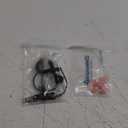 commountain 3.5mm Listen Only Earpiece Compatible with Speaker Mic, Acoustic Tube Receive Only Headset with 3 Earmolds, for Police Security and Law Enforcement Use