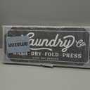 Stupell Industries Vintage Laundry Sign Cursive Typography Canvas Wall Art, 20x48, Multi-Color (48L" x 20W")