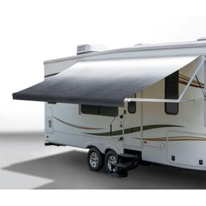 RecPro 20' RV Awning Fabric Replacement | Gray Fade Vinyl