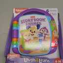 Fisher-Price Baby Learning Toy Laugh & Learn Storybook Rhymes Musical Book with Lights & Sounds for Infants Ages 6+ Months