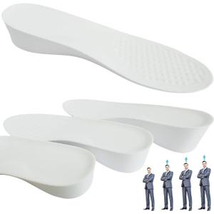 Insoles That Make You Taller,Heel Lifts for Achilles Tendonitis,Height Increase Insoles for Kids,Heel Lifts for Leg Length Discrepancy,Shoe Wedges Inserts,Height Boosters (9.21''Lx0.8''UP) (1PAIR)