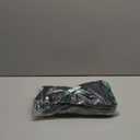 LUSHVIDA Round Waterproof Table Cover Elastic Vinyl Fitted Tablecloth Elastic Edged Plastic Table Cloth (Black, Best for Up to 36"-44" Round)