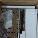 7-Tier Corner Bookshelf 73.6 Inches Tall Corner Bookcase Industrial Wood and Metal L Shaped Bookshelf Large Storage Display Rack for Living Room, Home Office, Rustic Brown