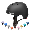 Kids Bike Helmet,Toddler Skateboard Helmets for Ages 2-3-5-8-14 Years Boys Girls，Adjustable Multi-Sport Bicycle Skateboarding Football Roller Skating Scooter Rollerblade Balance Bike Helmet Size M (52-57cm)