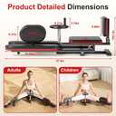 TDH Leg Stretcher, 300LBS Stretcher Machine,210° Adjustable Split Machine