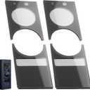 2 Sets Screen Protector Fits for Ring Doorbell Pro Older Version | Not Fits Ring Doorbell Pro 2, Clear Protective Film for Preventing Scratches on the Doorbell Camera Lens, Scratch-Resistant