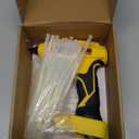 Mini Size Cordless Hot Glue Gun Compatible with DeWalt 20V Battery (Battery NOT included), Handheld Wireless Powered Glue Gun Kit with 30PCS 0.27 Glue Sticks for Arts Crafts DIY Quick Home Repairs