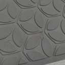 WRISIN Bathtub Mat Non Slip with Suction Cups - 100% Rubber Bathroom Mat Textured for Bath Tub Shower Safety - Soft on Touch - BPA/PVC Free - Pet Dog Bath Mat - Machine Washable - 16  28 InchGray (28" x 16" (Rectangular))