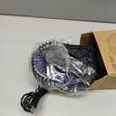 JZCreater USB Desk Fan, Mini Fan Portable, 3 Speeds Desktop Table Cooling Fans, Plug in Power, Rotation Strong Wind, Quiet Personal Small Fan for Home Desktop Office Travel Bedroom, Black (2Pack)