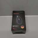 Perixx PERIMICE-813B Bluetooth Vertical Mouse - Wireless 3-in-1 Multi-Device Technology - Travelling Carry Bag - Black - Right Handed