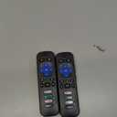 (Pack of 2) Replacement-Remote-Control for Roku-TV,Compatible for TCL Roku/Hisense Roku/Onn Roku/Philips Roku Smart TVs(Not for Roku Stick and Box)