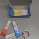 Tub Repair Kit White, Tub Chip and Bathtub Repair Kit for Enamel, Fiberglass, Acrylic, Porcelain, Patch and Repairs Chips, Crack, Scratches, Rust, Holes on Tubs, Toilet, Sink, Shower, Tray in Bathroom