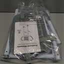 Bedside Rail for Elderly Safety Adjustable Bed Aid with Storage Pocket, Non-Slip Handle, 400 lbs Gravity Capacity -Gray (Stand-Compatible with Bed Frames 13.19" or Higher) (Grey)