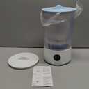 Underwear Washing Machine - Rechargeable Dual-Bucket Mini Washing Machine w/ 1.5L Isolated Tubs, Bionic Hand-Wash Tech for Travel, Camping, Dorm | 3 Modes, 3000mAh