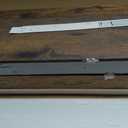 BAYKA Rustic Brown Floating Shelves 35.4in, Set of 2, Wall Mount Wood Shelf