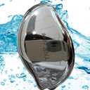 Crystal Cordless Flawless Hair Removal Epilator Portable Hair Eraser Lasting Smooth & Exfoliating Hair Remover/Trimmer for Women (Silver)
