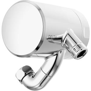 Delta Faucet Clarifi Premium Shower Filter Attachment with Filter, Hard Water Shower Filter, Shower Head Filter, Chrome 5SF100