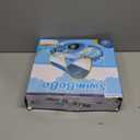 Swimbobo Toddler Pool Float Inflatable Car Baby Swim Float with Adjustable Sun Canopy and Safety Seat Pool Toys for Kids 3+ Years Old (Blue Sports Car)