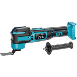 Cordless Oscillating Power Tools Compatible with Makita Battery,21000 OPM Brushless Motor 18V Multi-tool with Auto+5 Variable Speed with LED Light,4.5Oscillation Angle for Cutting,Sanding(Tool Only)
