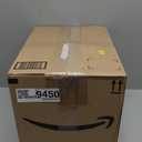 Okllen 2 Pack Plastic Waste Basket, Clear Round Trash Can Small Wastebasket Garbage Container Bin for Bathroom, Bedroom, Kitchen, Home, Office, 7.3" x 8.5" x 10.6"