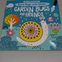Easy and Fun Paint Magic with Water: Garden Bugs and Friends (Happy Fox Books) Paintbrush Included - Mess-Free Painting for Kids Ages 4-7 to Create Pictures of Ladybugs, Butterflies, Snails, and More