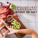 PBfit 30 Ounce Peanut Butter Powder Chocolate Flavor, Cocoa Powdered Peanut Butter Spread From Real Roasted Peanuts and Cocoa, 6g of Protein 7% DV, Gluten-Free, 70 calories, 88% less fat (Pack of 1)