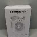 Portable Air Conditioners,4-in-1 Evaporative Air Cooler with 3 Speeds, 3 Modes & 7 LED Light Cooling Fan with Remote, 2-8H Timer, 1200ML Personal Mini Air Conditioner for Bedroom and Office