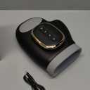 YNSZAS Professional Hand Massager with Heat Compression Therapy, 3 Massage 4 Temperatures 5 Compression Pain Relief Glove, Arthritis & Wrist Carpal Tunnel Neuropathy Circulation, Gifts for Women/Men (1 PCS, Black)