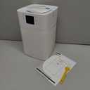 JRD 4L Humidifiers for Bedroom, Cool Mist Humidifier for Large Room, 40H Runtime, 360 Nozzle, Night Light for Home, Office, Baby Nursery, PlantsWhite