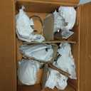 DII Christmas Thanksgiving Holiday Tabletop Dcor Collection Decorative Napkin Ring Holder Set, 2" Diameter, Silver Christmas Tree, 6 Piece