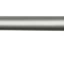 G-Promise All Metal 10-Inch Shower Arm with Flange, Wall-Mounted Stainless Steel Shower Pipe Replacement for Fixed and Handheld Shower Heads, Brushed Nickel