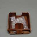 Natural Acacia Napkin Holder for Table, Napkin Dispenser, Decorative Beverage Napkin Holder for Kitchen, Home,Bar (Acacia)
