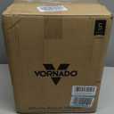 Vornado VMHi600 Whole Room Metal Space Heater, Digital Thermostat, Remote Control, 1500 Watts, Stainless Steel